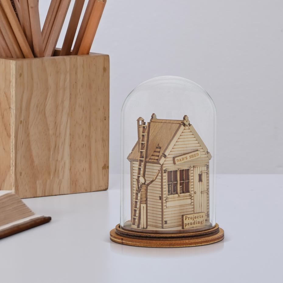 Tiny Town 'Dads Shed' by Kloche